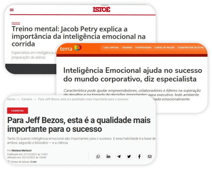 REPORTAGENS - MENTORIA TERAPEUTICA EM INTELIGENCIA EMOCIONAL